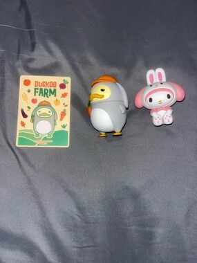 Duckoo Farm Duck & My Melody Figurine